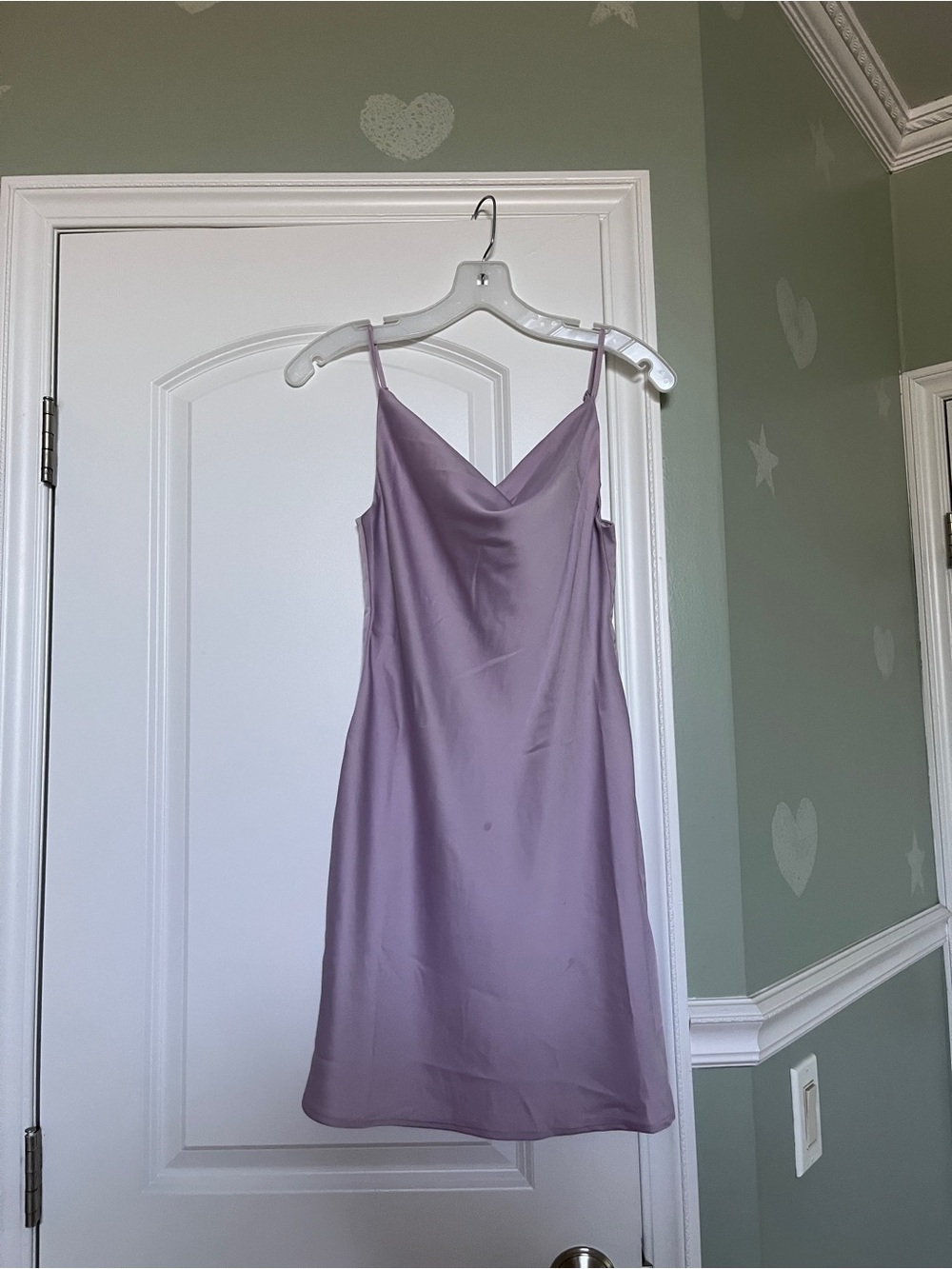 Urban Outfitters Lavender Slip Mini Dress